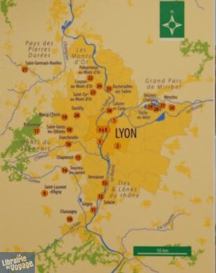 Editions Ouest-France - Guide de randonnées - Lyon et ses alentours (30 balades)