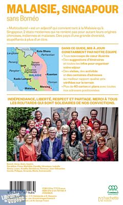 Hachette - Le Guide du Routard - Malaisie, Singapour - Edition 2024-2025