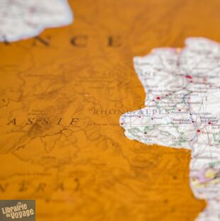 Maps international - Carte de France à gratter (scratch map)