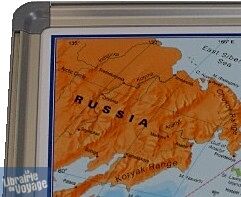 Maps international - Carte du Monde politique au 1/60mio (en français) - Panneau magnétique