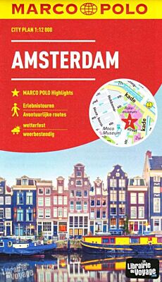Marco Polo Verlag - Plan de ville - Amsterdam