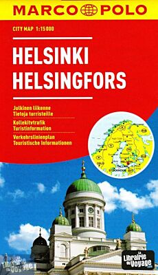 Marco Polo Verlag - Plan de ville - Helsinki