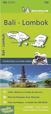 Michelin - Carte Zoom - Bali-lombok 