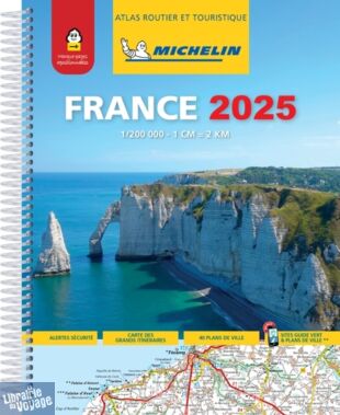 Michelin - Atlas routier France à spirales - Edition 2025