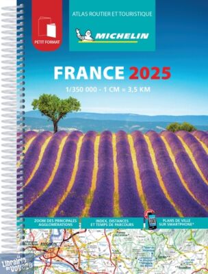 Michelin - Atlas routier France à spirales - Petit Format - Edition 2025