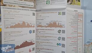 Michelin - Carte - Véloroutes et voies vertes en France