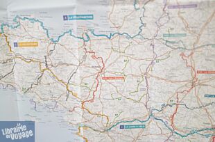 Michelin - Carte - Véloroutes et voies vertes en France