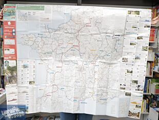Michelin - Carte - Véloroutes et voies vertes en France