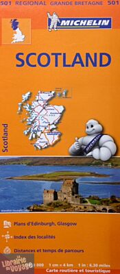 Michelin - Carte routière - Réf.501 - Ecosse