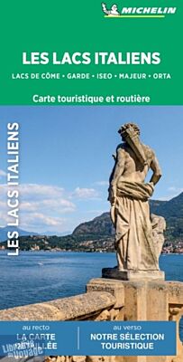 Michelin - Carte routière et touristique - Lacs italiens (Lacs de Côme, Garde, Iseo, Majeur & Orta)