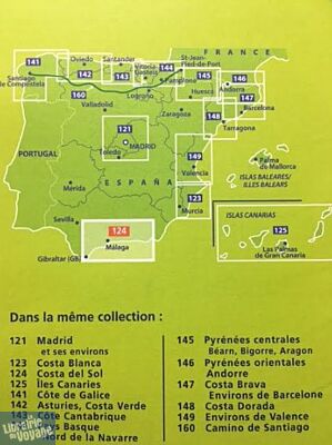 Michelin - Carte Zoom Espagne n°124 - Costa del Sol