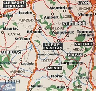 Michelin - Carte Zoom France n°130 - Massif central
