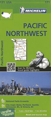 Michelin - Carte Zoom USA n°171 - Pacific Northwest
