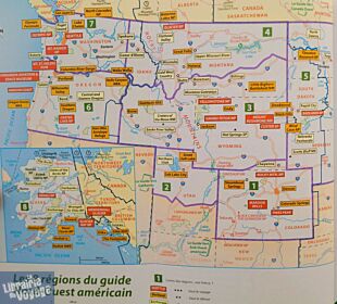 Michelin - Guide Vert - Nord-ouest américain (de Denver à Seattle, Yellowstone, Rocheuses, Oregon, Alaska)