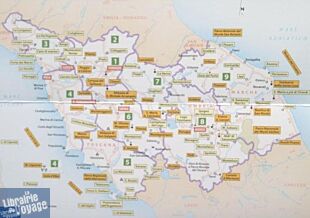 Michelin - Guide Vert - Toscane, Ombrie et Marches