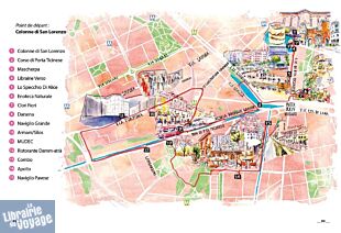 Nuinui éditions - Guide - Milan à pied (curiosités et petites découvertes)