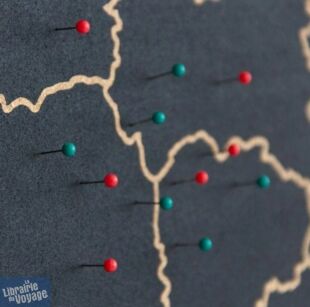 Miss Wood - Woody Map - Carte de la France en liège naturel - Noir - Taille L