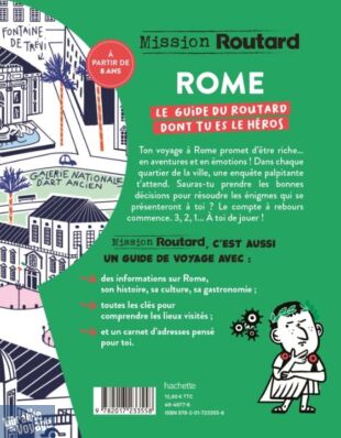 Hachette - Guide - Mission Routard à Rome