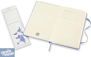 Moleskine - Carnet format poche ligné - Rigide - Bleu clair