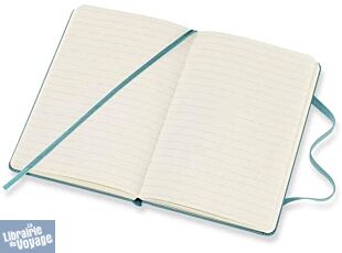 Moleskine - Carnet format poche ligné - Rigide - Bleu récif
