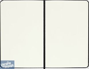 Moleskine - Carnet ligné - Grand format - Couverture souple noire
