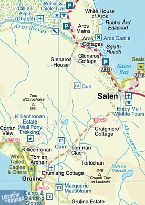Nicolson maps - Carte - Isle of Mull (Île de Mull)