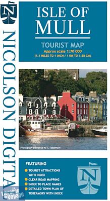 Nicolson maps - Carte - Isle of Mull (Île de Mull)