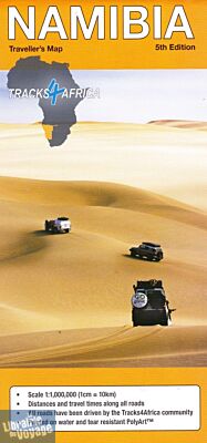 Tracks4africa - Carte de Namibie 