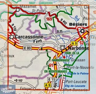 Blay Foldex - Plan de Ville - Narbonne