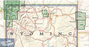 National Geographic - Carte - N° 202 - Grand Teton National Park