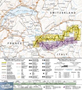 National Geographic - Carte - N°4001 - Haute Route Chamonix to Zermatt