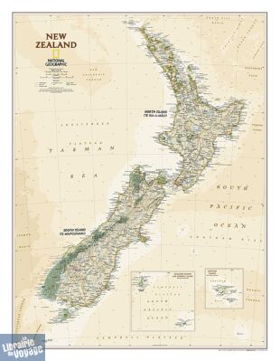 national-geographic-carte-murale--nouvelle-zelande-antique
