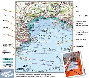 Navikayak - Carte de kayak de mer - NVK-P-0041 - La Rance - De Dinard à Saint-Suliac