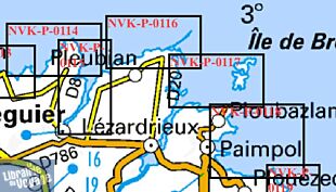 Navikayak - Carte de kayak de mer - NVK-P-0117 - Île de Bréhat