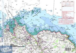 Navikayak - Carte de kayak de mer - NVK-P-0162 - Plougasnou - Pointe de Primel - Beg an Fry