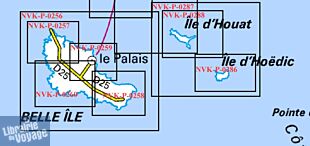 Navikayak - Carte de kayak de mer - NVK-P-0256 - Belle-île-en-mer