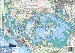 Navikayak - Carte de kayak de mer - NVK-P-0261 - Golfe du Morbihan (150.000e)