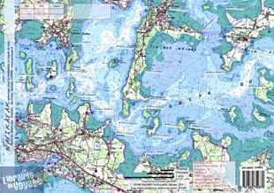 Navikayak - Carte de kayak de mer - NVK-P-0265 - Carte du Sud-Ouest du Golfe du Morbihan - d'Arzon à l'Île d'Arz