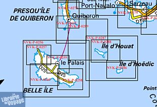 Navikayak - Carte de kayak de mer - NVK-P-0286 - Île d'Hoedic