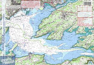 Navikayak - Carte de kayak de mer - NVK-P-0152 - Rade de Brest
