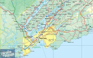 ITM - Carte - Nouveau-Brunswick (New Brunswick)