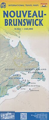 ITM - Carte - Nouveau-Brunswick (New Brunswick)