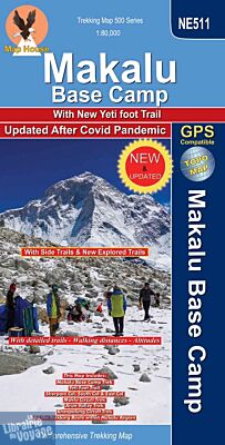 Himalayan map house - Carte réf.NE511 - Makalu Base Camp (with new Yeti foot Trail)