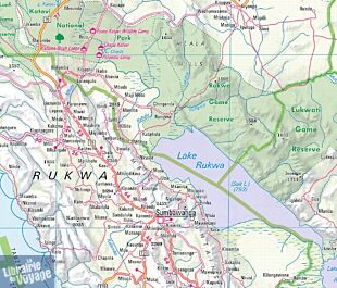 Nelles - Carte - Tanzanie - Rwanda - Burundi