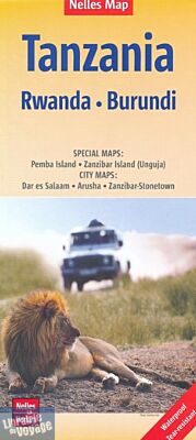 Nelles - Carte - Tanzanie - Rwanda - Burundi
