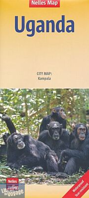Nelles - Carte de l'Ouganda
