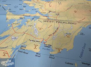 Ocean explorer map - Carte en anglais - Falkland islands (Îles Malouines)