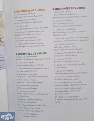 Editions Ouest-France - Guide de Randonnées - 30 randonnées sur les GR du Sud - Des Cévennes aux Pyrénées