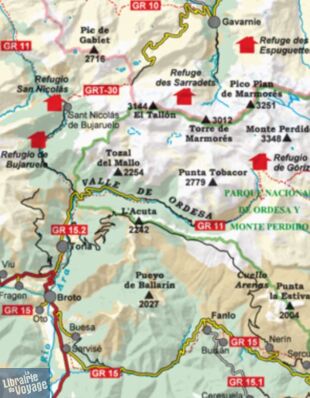 Alpina - Carte de randonnées (lot de 2 cartes) - Parque nacional de Ordesa y Monte Perdido (Ordesa et Mont-Perdu)