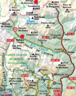 Alpina - Carte de randonnées (lot de 2 cartes) - Parque nacional de Ordesa y Monte Perdido (Ordesa et Mont-Perdu)